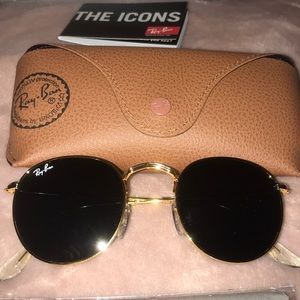 Round Metal Ray Ban Sunglasses